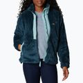 Dámska trekingová mikina Columbia Boundless Discovery Sherpa night wave/aqua haze 4