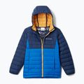 Detská páperová bunda Columbia Powder Lite Hooded bright indigo/collegiate navy 5