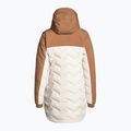 Columbia Mountain Croo II Mid Down dámska bunda chalk/camel brown 9