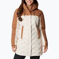 Columbia Mountain Croo II Mid Down dámska bunda chalk/camel brown