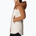 Columbia Mountain Croo II Mid Down dámska bunda chalk/camel brown 3