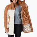 Columbia Mountain Croo II Mid Down dámska bunda chalk/camel brown 5