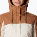 Columbia Mountain Croo II Mid Down dámska bunda chalk/camel brown 6