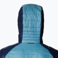 Pánska páperová bunda Columbia Platinum Peak s kapucňou shasta/collegiate navy 7