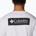 Pánske trekingové tričko Columbia North Cascades white/csc box logo 5