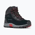 Detské turistické topánky Columbia Newton Ridge Amped black/mountain red 10