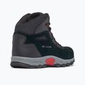 Detské turistické topánky Columbia Newton Ridge Amped black/mountain red 16