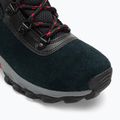 Detské turistické topánky Columbia Newton Ridge Amped black/mountain red 7