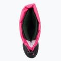 Sorel Flurry Print Girls fuchsia fizz/black detské trekové topánky 6