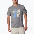 Columbia pánske trekové tričko Sun Trek Short city grey heather/simple gorge