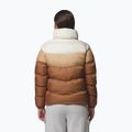 Dámska zateplená bunda Columbia Puffect II Colorblock camel brown/canoe/chalk 3