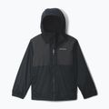 Detská bunda do dažďa  Columbia Rainy Trails II Fleece mountain black/black slub