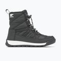Detské snehule  Sorel Youth Whitney II Plus Lace black/sea salt 9