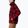 Pánska fleecová mikina  Columbia Winter Pass Printed Fleece mountain red check 5