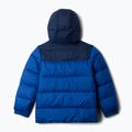 Detská zateplená bunda Columbia Puffect Hooded mountain blue/collegiate navy 2