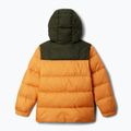 Detská zateplená bunda Columbia Puffect Hooded Sunstone/greenscape 2