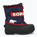 Detské snehule  Sorel Childrens Snow Commander nocturnal/sail red 2