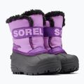 Detské snehule  Sorel Childrens Snow Commander gumdrop/purple violet 8