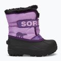 Detské snehule  Sorel Childrens Snow Commander gumdrop/purple violet 2