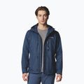 Pánska bunda do dažďa  Columbia Pouring Adventure III collegiate navy 4