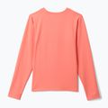 Detské trekingové tričko longsleeve Columbia Chill River hot coral 2