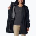 Dámska hybridná bunda Columbia Splash Side II parka black crinkle 5