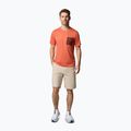 Pánske tričko Columbia Hike Pocket Crew Toscan heather 2