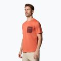 Pánske tričko Columbia Hike Pocket Crew Toscan heather 4