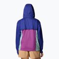 Dámska vetrovka Columbia Crested Canyon Windbreaker razzle/spray/clematis blue 3