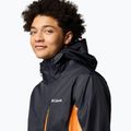 Pánska bunda do dažďa  Columbia Pouring Adventure III black/koi 6