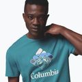 Pánske tričko Columbia Rapid Ridge Graphic river blue/heavenly 5