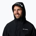 Pánska softshellová bunda Columbia Challenger II Windbreaker black 4