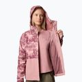 Dámska hybridná bunda Columbia Hikebound Printed eraser pink deco/como print 5