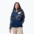 Dámska hybridná bunda Columbia Hikebound Printed collegiate navy