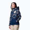 Dámska hybridná bunda Columbia Hikebound Printed collegiate navy 4