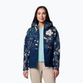 Dámska hybridná bunda Columbia Hikebound Printed collegiate navy 5