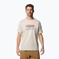 Pánske tričko Columbia Ice Lake II SS Tee dark stone/peak direction