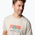 Pánske tričko Columbia Ice Lake II SS Tee dark stone/peak direction 5
