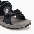 Pánske sandále Columbia Konos Hiker 3-Strap black/city grey 7