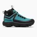 Dámske turistické topánky Columbia Escape Thrive Titanum Mid Outdry teal/black 8