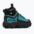 Dámske turistické topánky Columbia Escape Thrive Titanum Mid Outdry teal/black 13