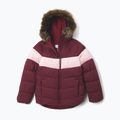 Detská lyžiarska bunda Columbia Arctic Blast III rich wine/satin pink
