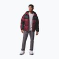 Pánska zateplená bunda Columbia Pike Lake II Hooded rich wine/black 2