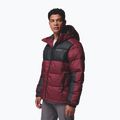 Pánska zateplená bunda Columbia Pike Lake II Hooded rich wine/black 4