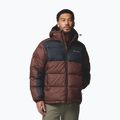 Pánska zateplená bunda Columbia Pike Lake II Hooded tobacco/black