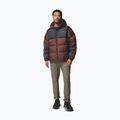 Pánska zateplená bunda Columbia Pike Lake II Hooded tobacco/black 2