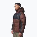 Pánska zateplená bunda Columbia Pike Lake II Hooded tobacco/black 4