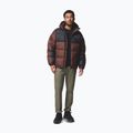 Pánska zateplená bunda Columbia Pike Lake II Hooded tobacco/black 6