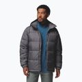 Pánska zateplená bunda Columbia Pike Lake II Hooded city grey 4