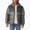 Pánska zateplená bunda Columbia Pike Lake II Hooded city grey